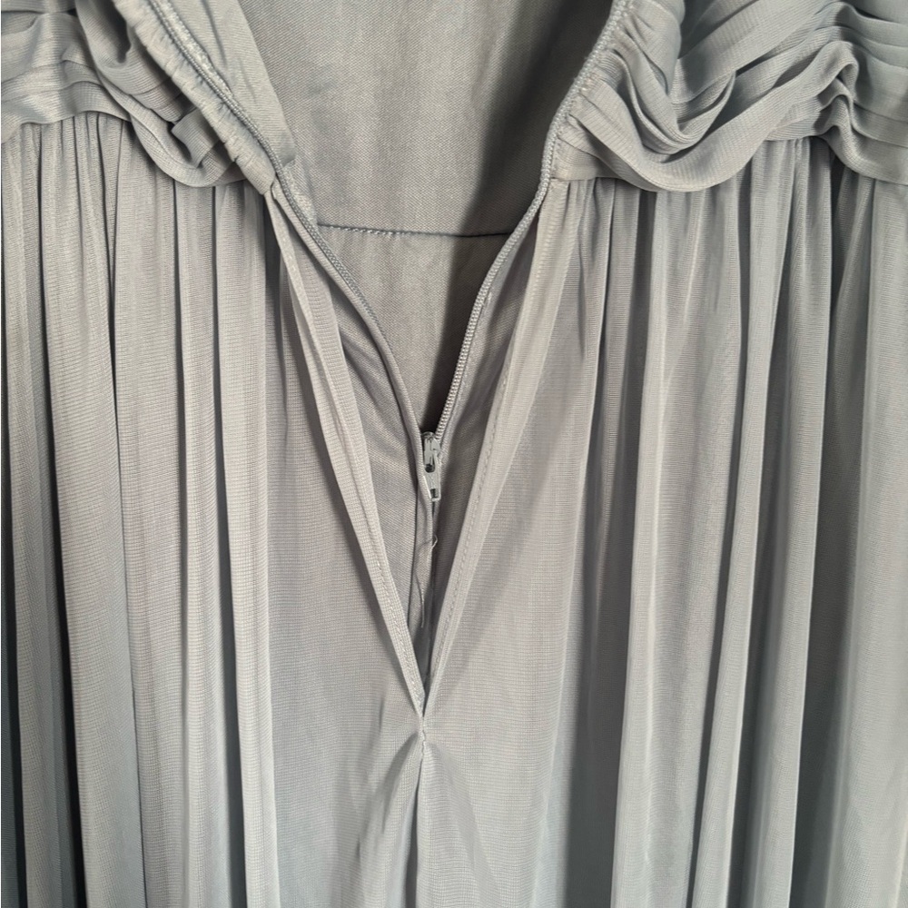 Spaghetti Strap Ruched Waist Mesh Dress
STYLE# F19944 - Picture 5 of 12